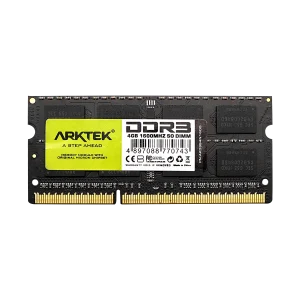 Arktek Memory 4GB DDR3 PC-1600 SO-DIMM RAM Module for Notebook/Laptop